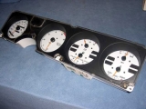 1986-1992 Pontiac Firebird 85 mph White Face Gauges